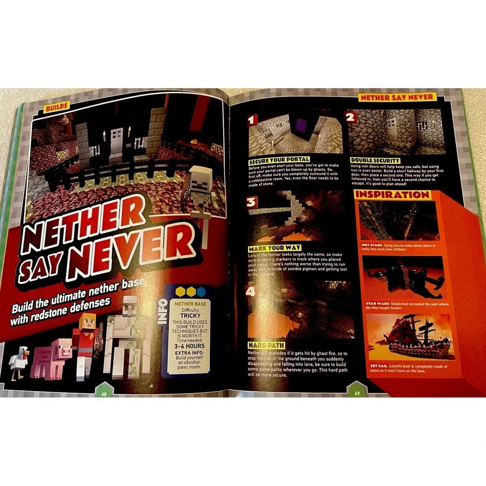 Minecraft Book‎ The Ultimate Builders Guide in Minecraft Paperback Games Master
